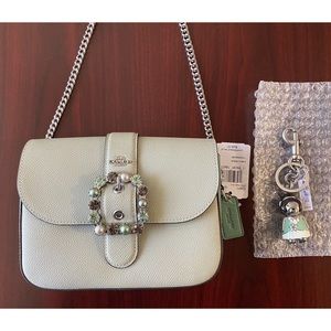 Disney X Coach Gemma Crossbody Tiana Bear Keychain